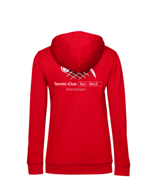 Rot-Weiß / Hoodie (women fit)