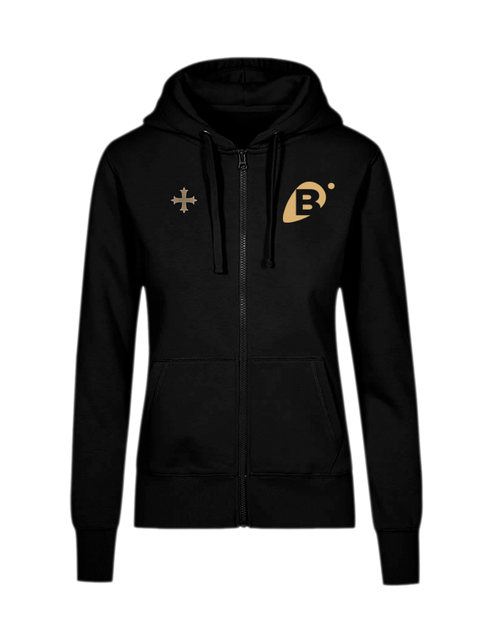 Benedikta Squash Club / Zip-up hoodie (women fit)