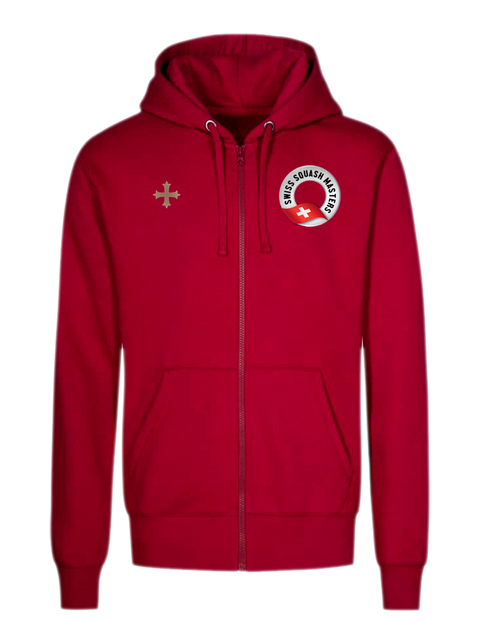 Swiss Squash Masters / Zip-Up Hoodie (Regular fit)