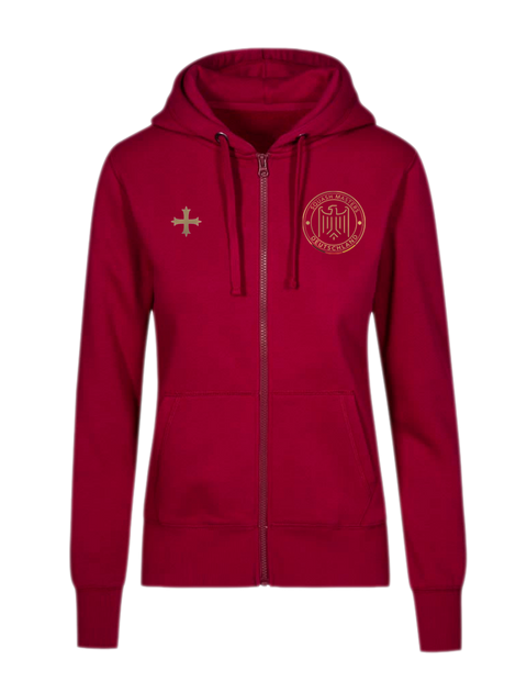 Deutschland Squash Masters / Zip-Up Hoodie (Women fit)