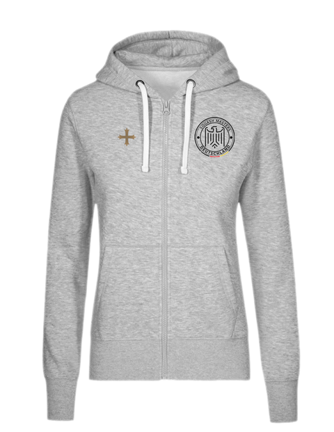 Deutschland Squash Masters / Zip-Up Hoodie (Women fit)